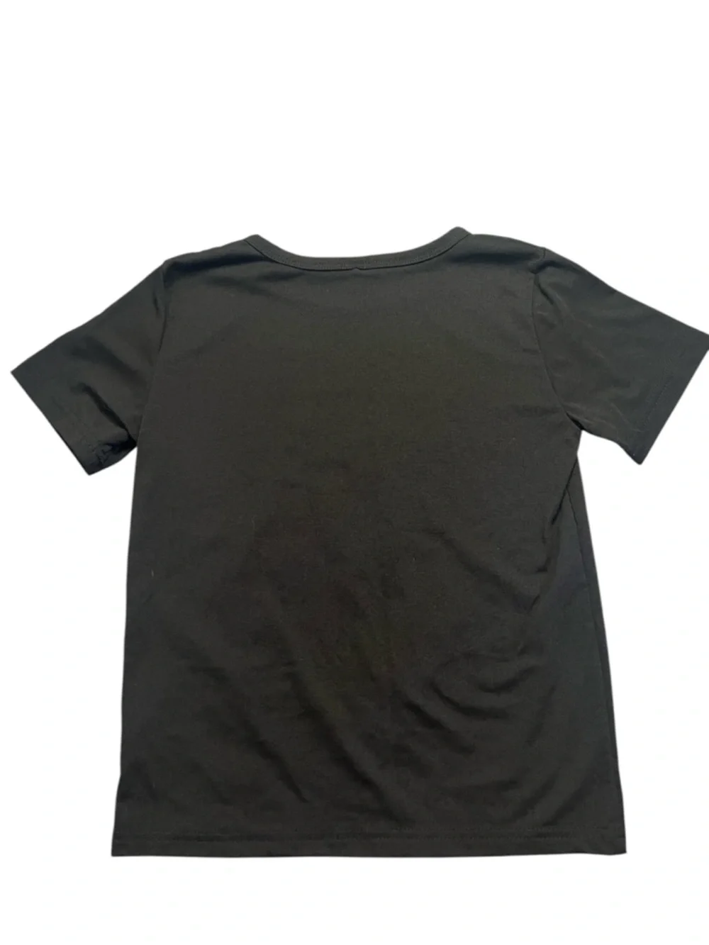Grandma & Grandson Best Friends Tee Black Kids Shirt Graphic Size 6 Cotton